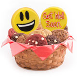 W451 - Sweet Emojis Basket-Get Well