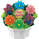 A249 - Butterfly and Daisy Birthday