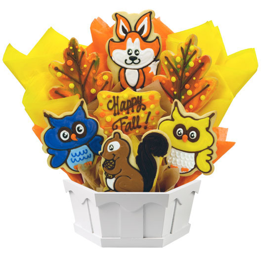 Happy Fall Cookie Bouquet