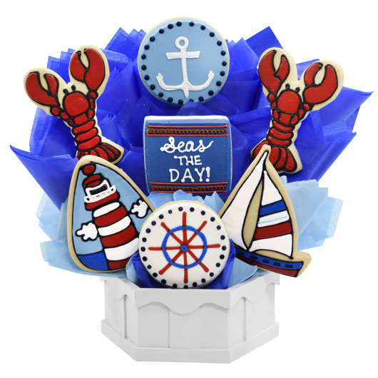 Seas the Day Cookie Bouquet
