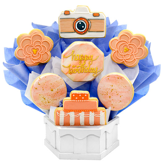 Picture Perfect Birthday Cookie Bouquet