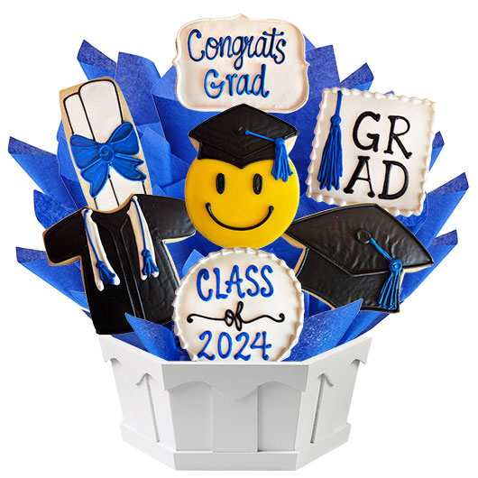 Celebrate Your Grad Cookie Bouquet