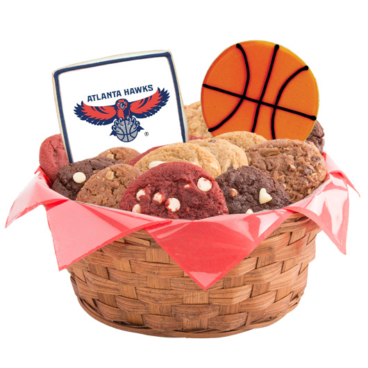 Pro Cookie Basketball Cookie Basket - Atlanta