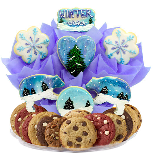 Winter Flurries Gourmet Gift Basket