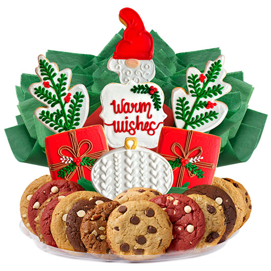 Warm Holiday Wishes Gourmet Gift Basket