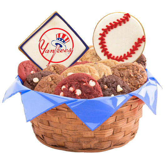 MLB Cookie Basket - New York Yankees