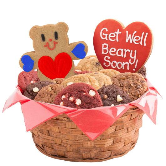Get Well Beary Soon Cookie Basket