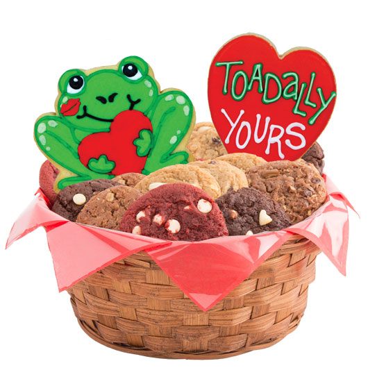 Toadally Yours Cookie Basket