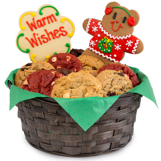 Beary Ugly Sweaters Cookie Basket