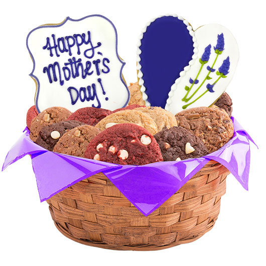 Lovely Lavender for Mom Cookie Basket