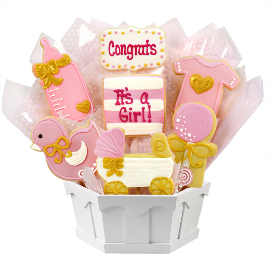 It’s a Girl Cookie Bouquet