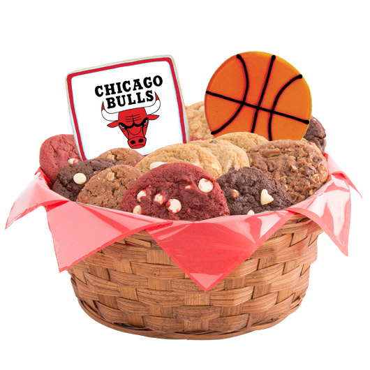 Pro Cookie Basketball Cookie Basket - Chicago
