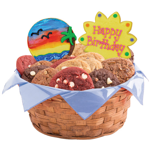 Happy Birthday Cookie Basket