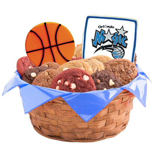 Pro Cookie Basketball Cookie Basket - Orlando